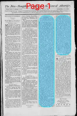 Page thumbnail for The New Hampshire Gazette And General Advertiser