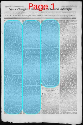 Page thumbnail for The New Hampshire Gazette And General Advertiser