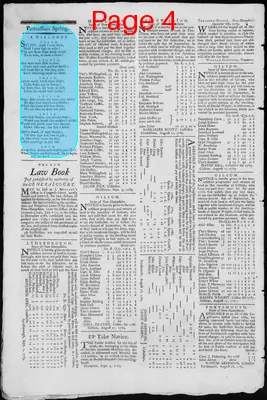 Page thumbnail for The New Hampshire Gazette And General Advertiser