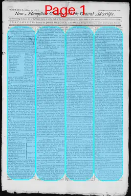 Page thumbnail for The New Hampshire Gazette And General Advertiser