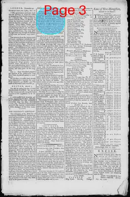 Page thumbnail for The New Hampshire Gazette And General Advertiser