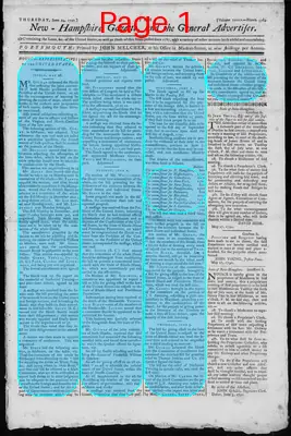 Page thumbnail for The New Hampshire Gazette And General Advertiser