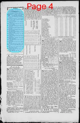 Page thumbnail for The New Hampshire Gazette And General Advertiser
