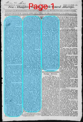 Page thumbnail for The New Hampshire Gazette And General Advertiser