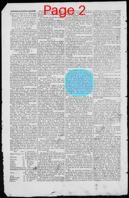Page thumbnail for The New Hampshire Gazette And General Advertiser