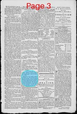 Page thumbnail for The New Hampshire Gazette And General Advertiser
