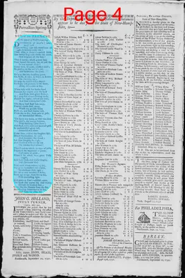 Page thumbnail for The New Hampshire Gazette And General Advertiser