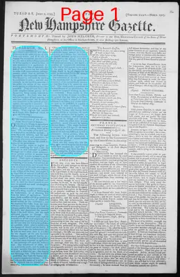 Page thumbnail for The New Hampshire Gazette