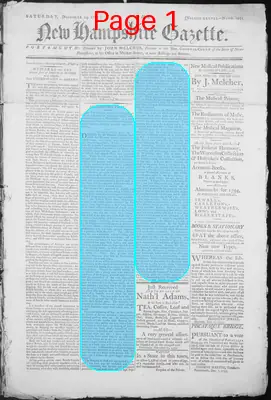 Page thumbnail for The New Hampshire Gazette