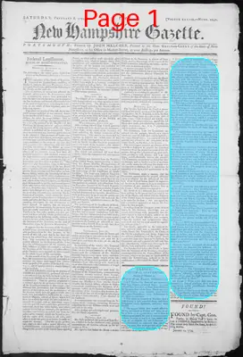 Page thumbnail for The New Hampshire Gazette