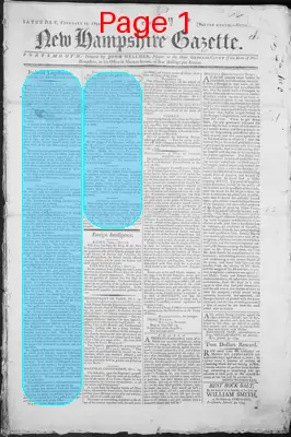 Page thumbnail for The New Hampshire Gazette
