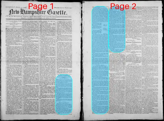 Page thumbnail for The New Hampshire Gazette