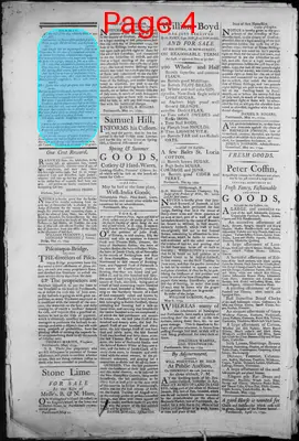 Page thumbnail for The New Hampshire Gazette