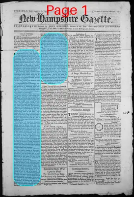Page thumbnail for The New Hampshire Gazette