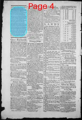 Page thumbnail for The New Hampshire Gazette
