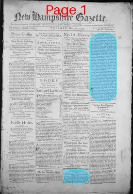 Page thumbnail for The New Hampshire Gazette