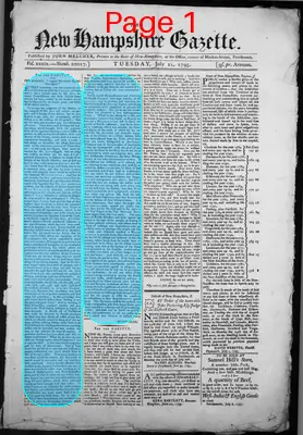 Page thumbnail for The New Hampshire Gazette
