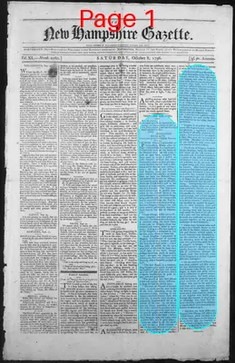 Page thumbnail for The New Hampshire Gazette