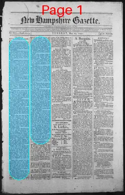 Page thumbnail for The New Hampshire Gazette
