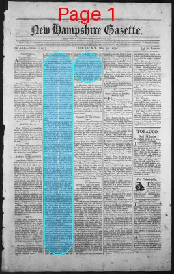 Page thumbnail for The New Hampshire Gazette