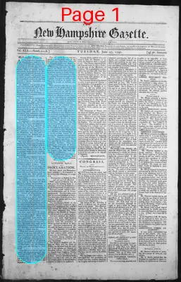 Page thumbnail for The New Hampshire Gazette