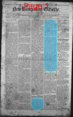 Page thumbnail for The New Hampshire Gazette