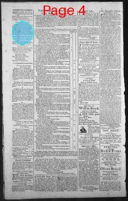 Page thumbnail for The New Hampshire Gazette