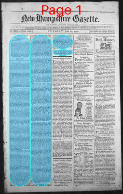 Page thumbnail for The New Hampshire Gazette