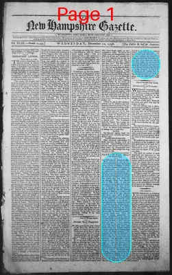 Page thumbnail for The New Hampshire Gazette