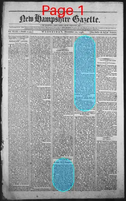 Page thumbnail for The New Hampshire Gazette