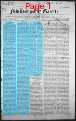 Page thumbnail for The New Hampshire Gazette