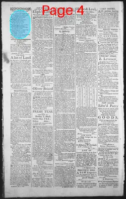 Page thumbnail for The New Hampshire Gazette