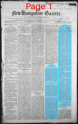 Page thumbnail for The New Hampshire Gazette