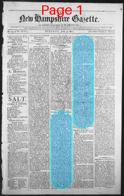 Page thumbnail for The New Hampshire Gazette
