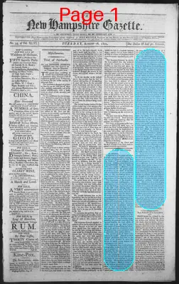 Page thumbnail for The New Hampshire Gazette