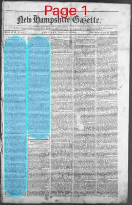 Page thumbnail for The New Hampshire Gazette