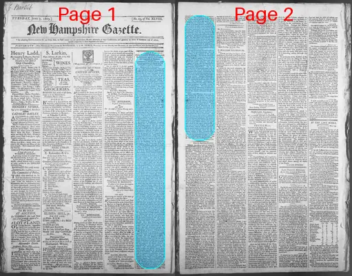 Page thumbnail for The New Hampshire Gazette