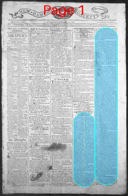 Page thumbnail for The New Hampshire Gazette