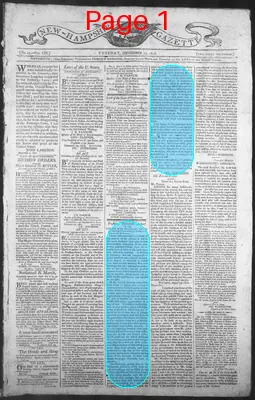 Page thumbnail for The New Hampshire Gazette