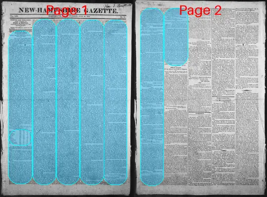 Page thumbnail for The New Hampshire Gazette
