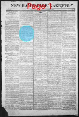 Page thumbnail for The New Hampshire Gazette