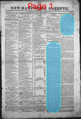 Page thumbnail for The New Hampshire Gazette