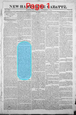 Page thumbnail for The New Hampshire Gazette