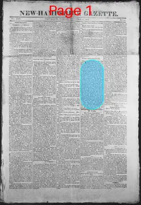 Page thumbnail for The New Hampshire Gazette