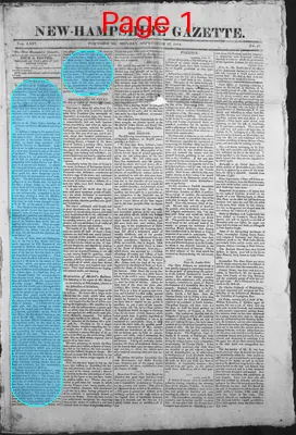 Page thumbnail for The New Hampshire Gazette