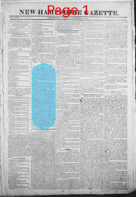 Page thumbnail for The New Hampshire Gazette