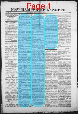 Page thumbnail for The New Hampshire Gazette