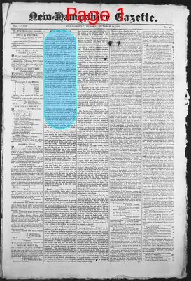 Page thumbnail for The New Hampshire Gazette