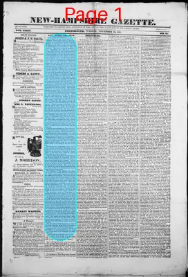 Page thumbnail for The New Hampshire Gazette