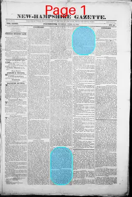 Page thumbnail for The New Hampshire Gazette